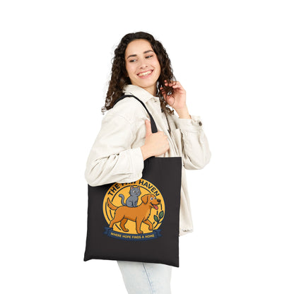 The Paw Haven Cotton Tote (Where hope finds a home)