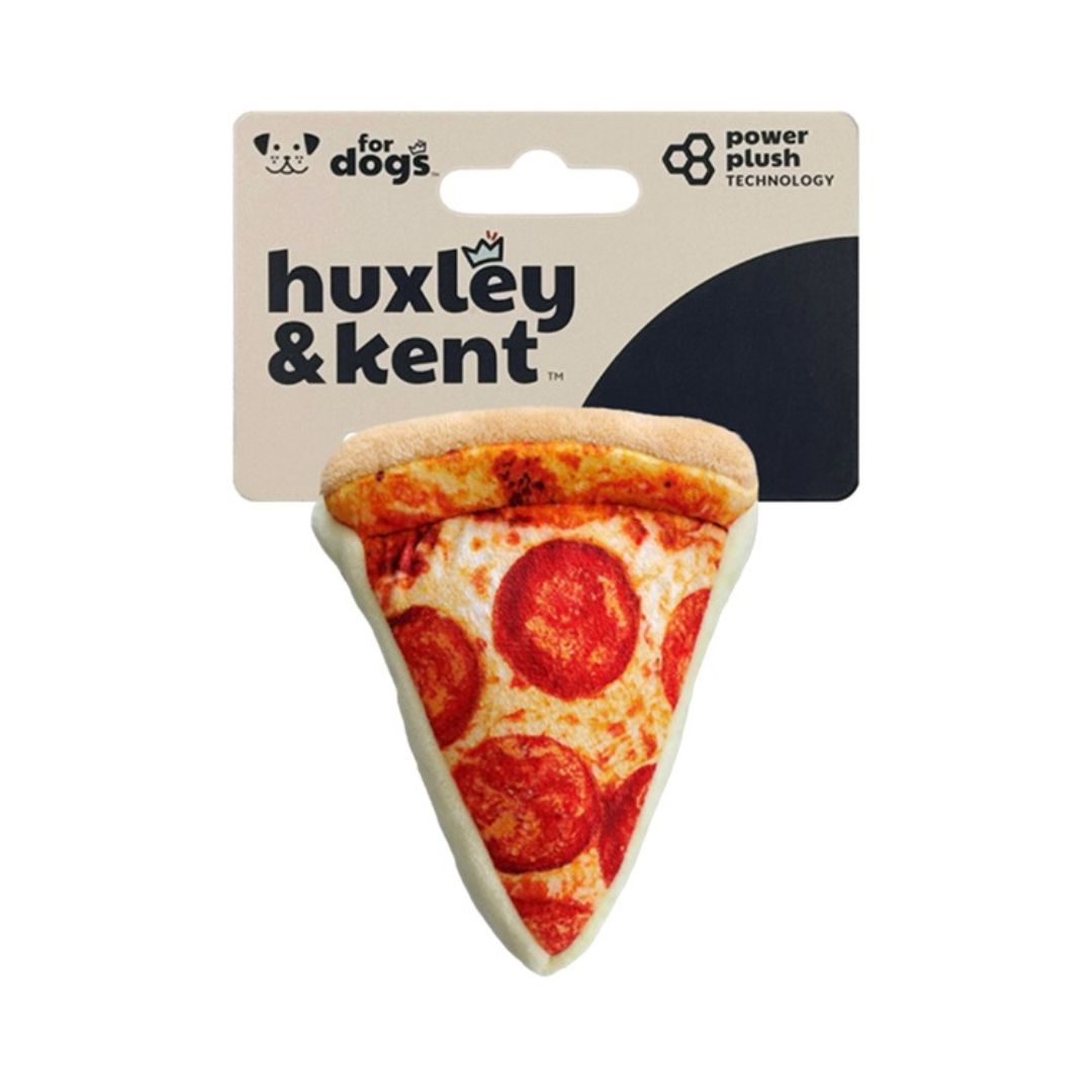 H&K Power Plush Dog Pup-Eroni Pizza Small Squeak Crinkle