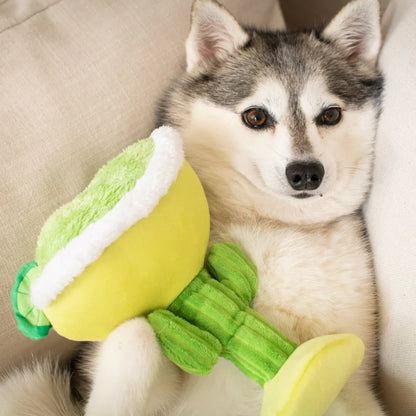 H&K Power Plush Dog Margarita Loco Small Squeak Crinkle