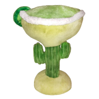 H&K Power Plush Dog Margarita Loco Large Squeak Crinkle