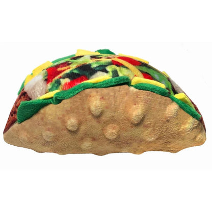 H&K Power Plush Dog Taco Tuesday Large Squeak Crinkle
