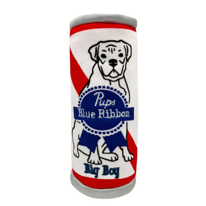 H&K Power Plush Dog Pups Blue Ribbon Small Squeak Crinkle