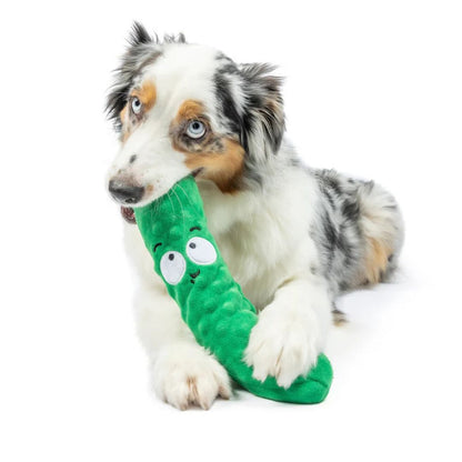 H&K Fetchies D Dell Pickle Large Plush Squeak Crinkle