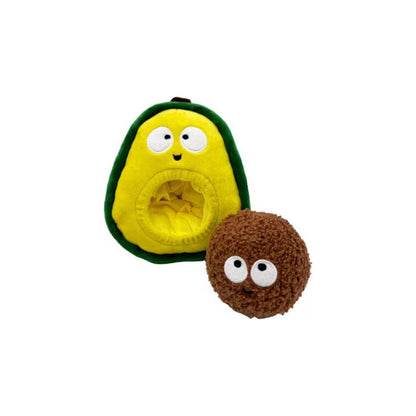 H&K Pop 'N Fetch D Avocado Small Plush Squeak Crinkle