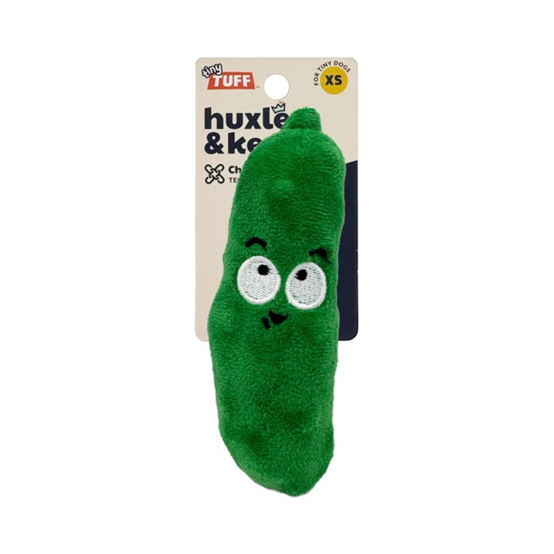 H&K Tiny Tuff D Pickle Dell Plush Squeak Crinkle
