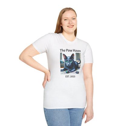 The Paw Haven Cat Lover Unisex T-Shirt
