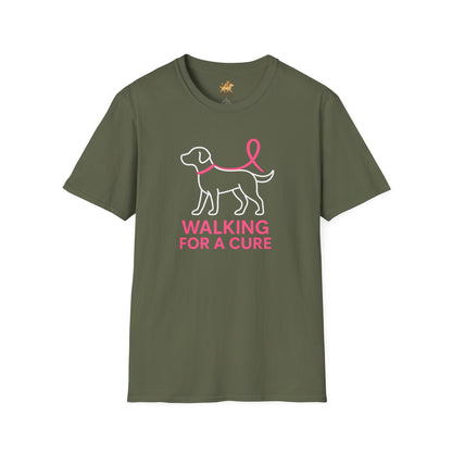 Breast Cancer Walk Dog T-Shirt