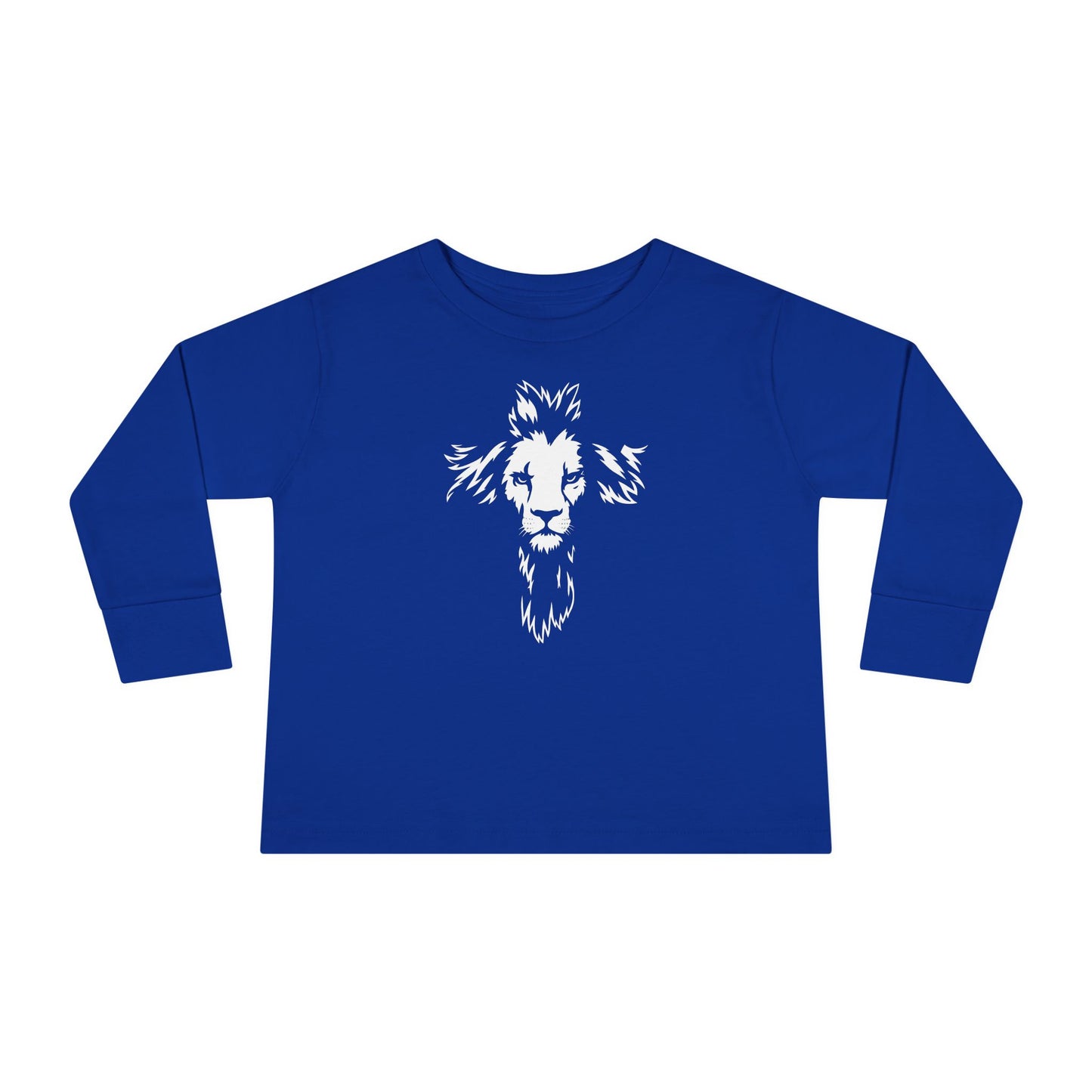 Lion Cross Toddler Long Sleeve Tee