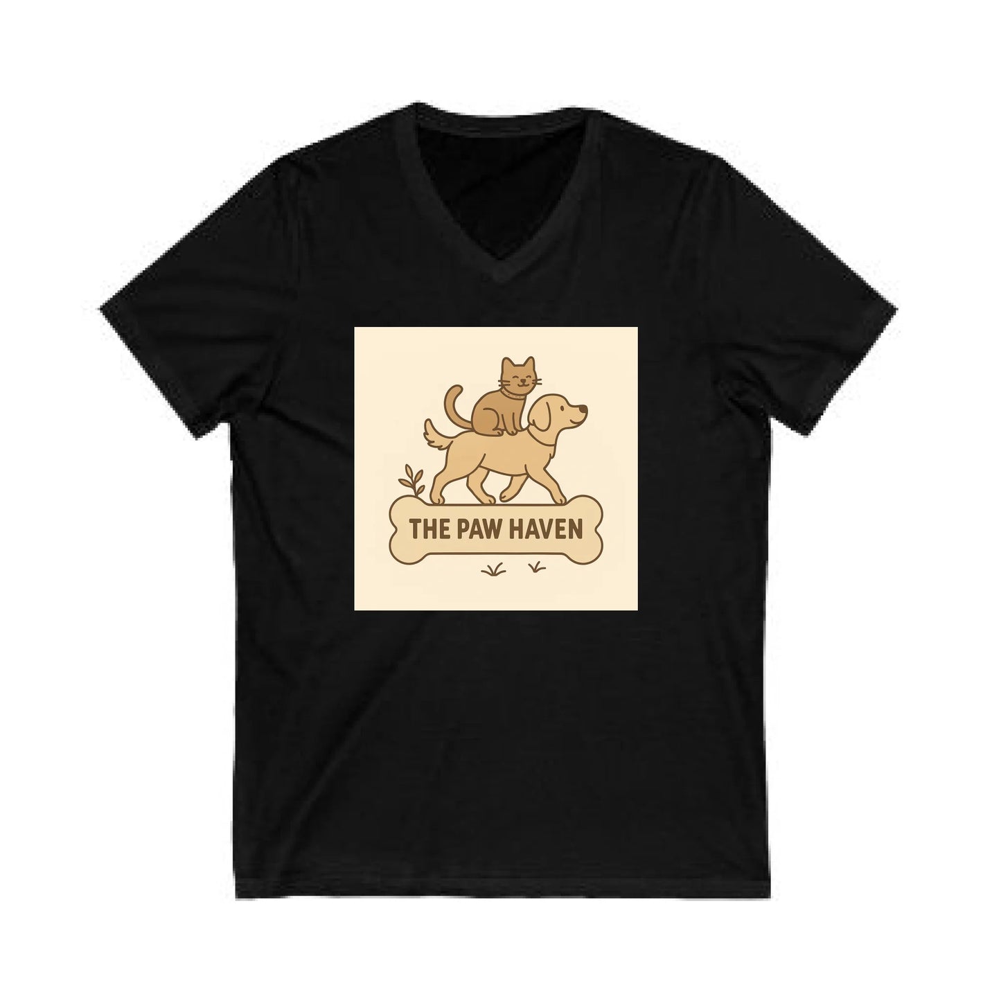 unisex-jersey-short-sleeve-v-neck-tee