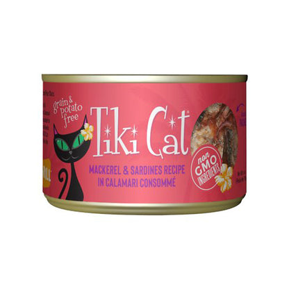 Tiki Pets Cat Makaha Grill Mackerel And Sardine 6Oz (Case Of 8)