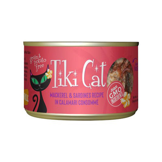 Tiki Pets Cat Makaha Grill Mackerel And Sardine 6Oz (Case Of 8)