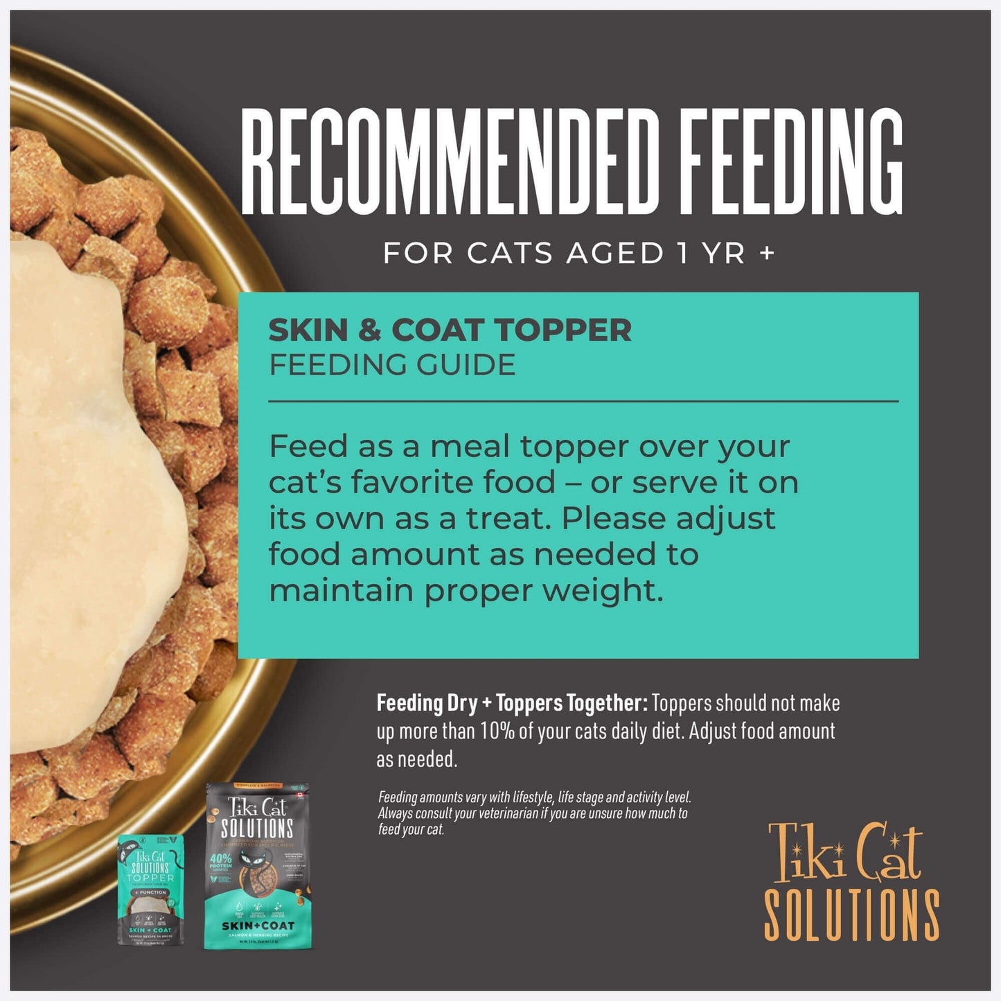 Tiki Pet Cat Solutions Skin & Coat Salmon 2.8Lb