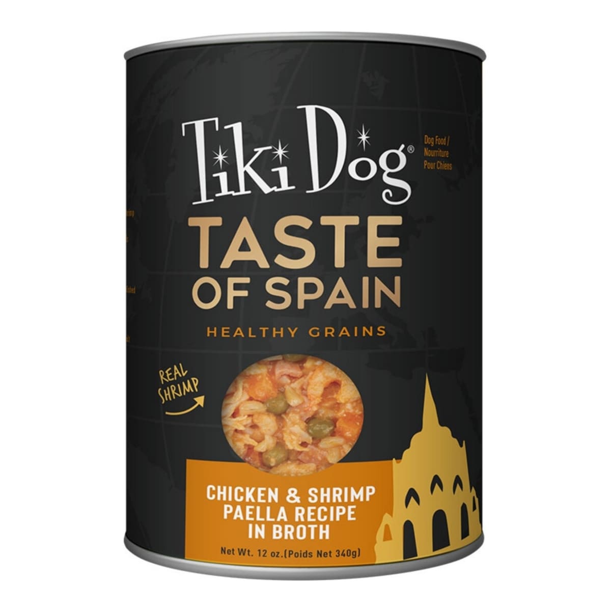 Tiki Pet Dog Gourmet Spanish Paella 12oz. (Case of 8)
