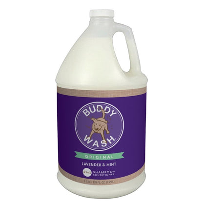 Cloudstart Buddy Wash Orig. Lavende- Mint Shampoo- Conditioner For Dogs; 1-Gallon