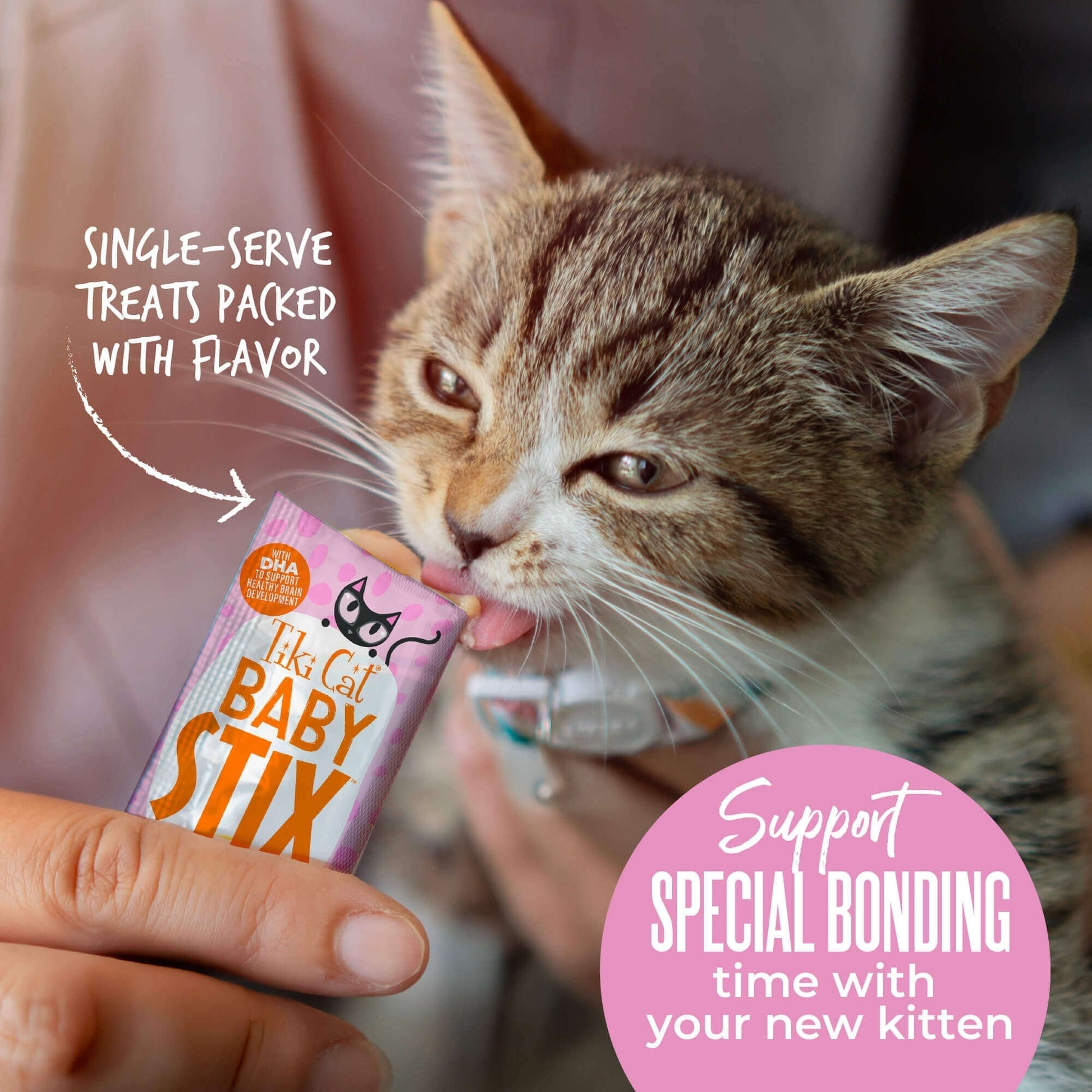 Tiki Pet Cat Stix Kitten Chicken 0.28oz. 42 Count