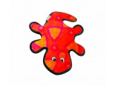 Outward Hound Invincibles Dog Toy Gecko 2 Squeakers Medium