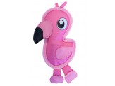 Outward Hound Invincibles Dog Toy Fire Biterz Flamingo Small