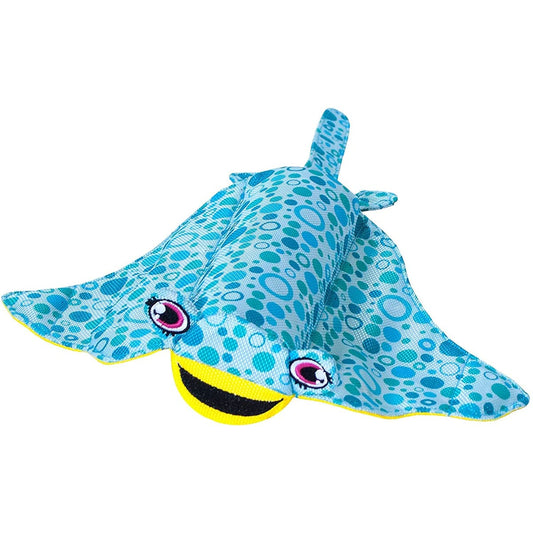 Outward Hound Floatiez Stingray Floating Dog Toy Blue 1ea/LG