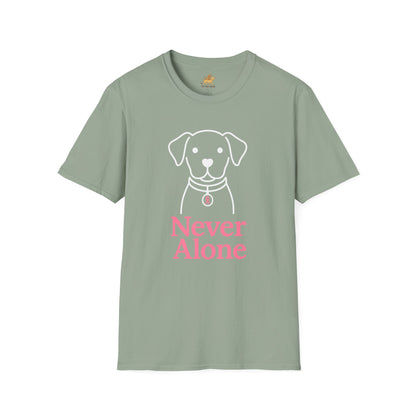 Never Alone Dog T-Shirt