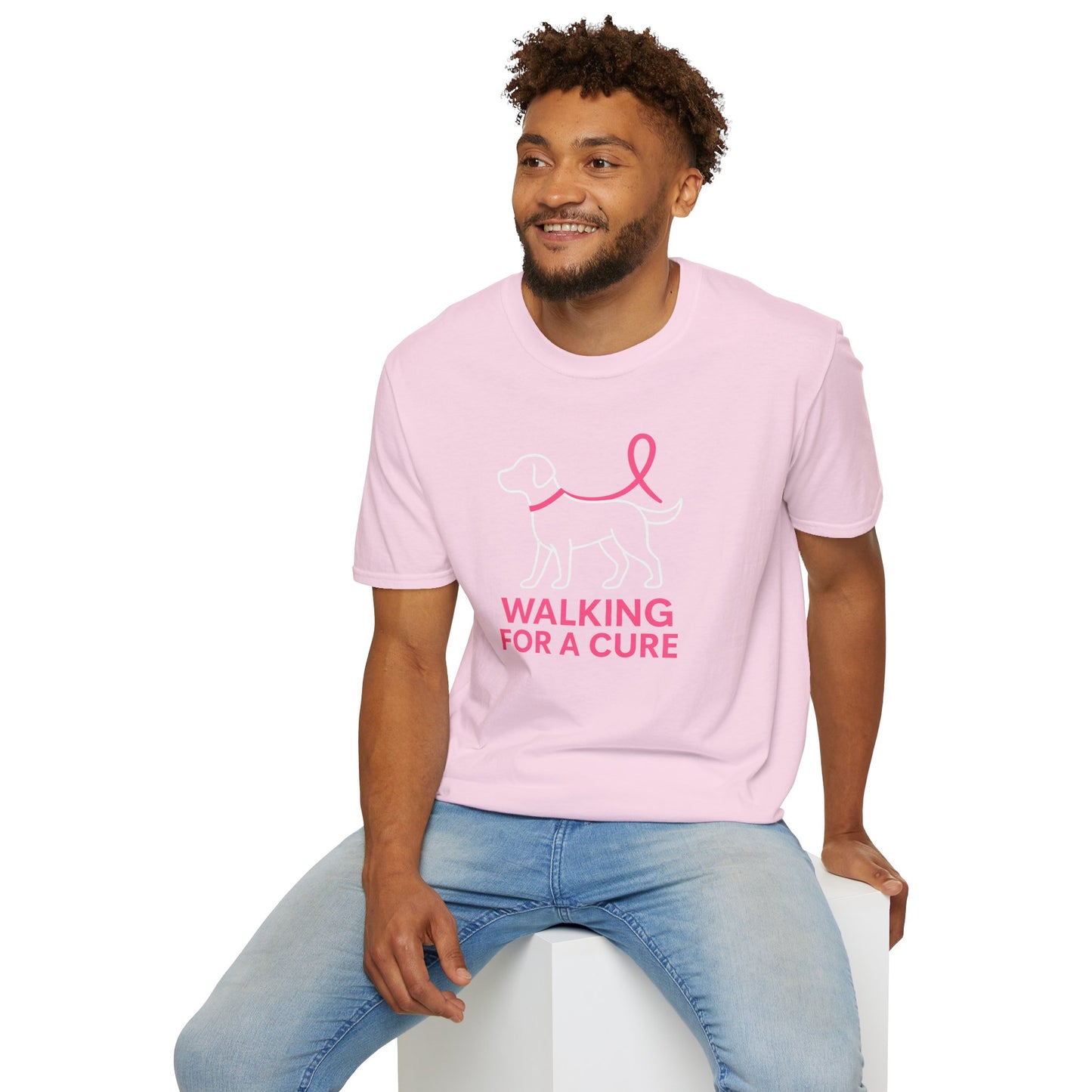 Breast Cancer Walk Dog T-Shirt