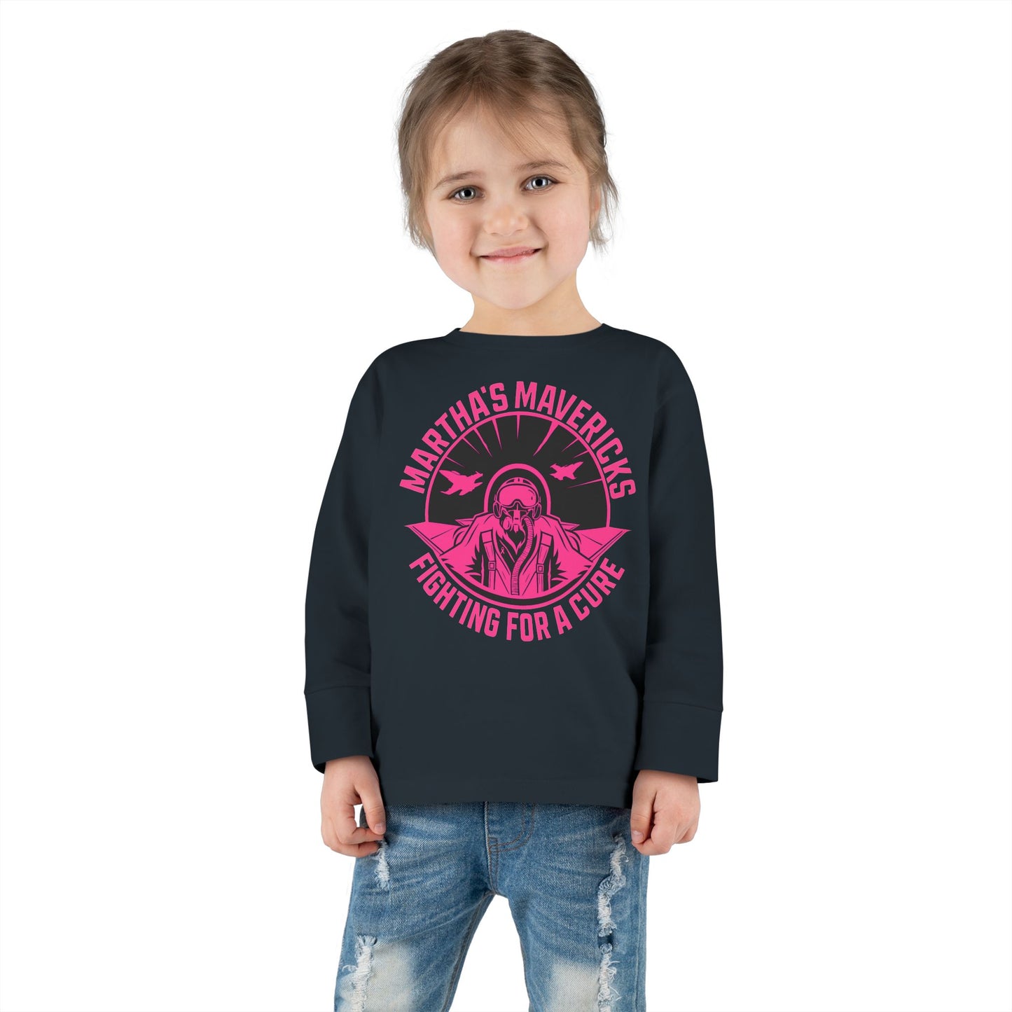 Toddler Long Sleeve Tee - Martha's Mavericks