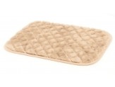 Snoozzy Quilted Kennel Dog Mat Natural Medium
