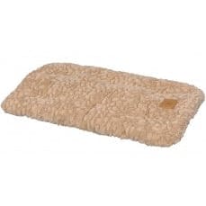 Snoozzy Cozy Comforter Kennel Dog Mat Natural Small
