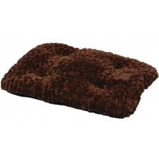 Snoozzy Plush Dog Mat Brown Extra Small
