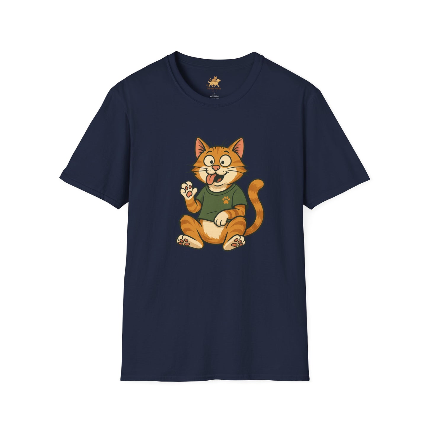 Goofy Cat T-Shirt