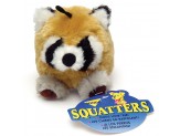 Booda Squatter Dog Toy Raccoon Medium