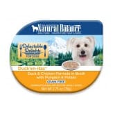 Natural Balance Pet Foods Delectable Delights Ducken-itas in Broth Dog Food 2.75 oz 24 Pack