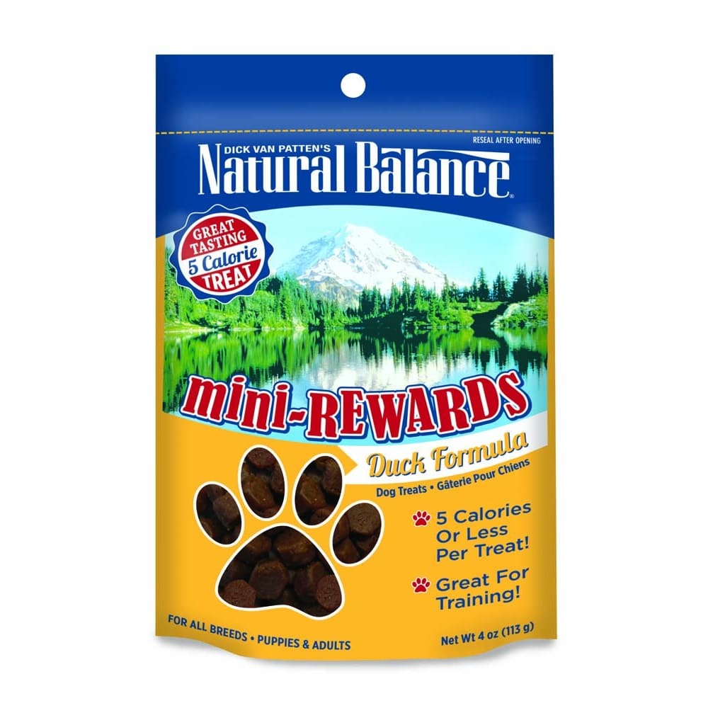 Natural Balance Pet Foods L.I.D Mini Rewards Dog Treats Duck 1ea/4 oz