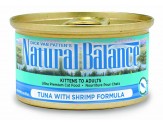 Natural Balance Pet Foods Tuna with Shrimp Formula Canned Cat Wet Food 5.5 oz 24 Pack