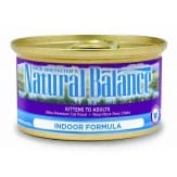 Natural Balance Pet Foods Indoor Formula Canned Cat Wet Food 5.5 oz 24 Pack