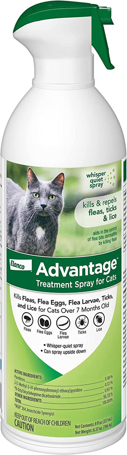 Advantage Cat Treatment Spray 8Oz