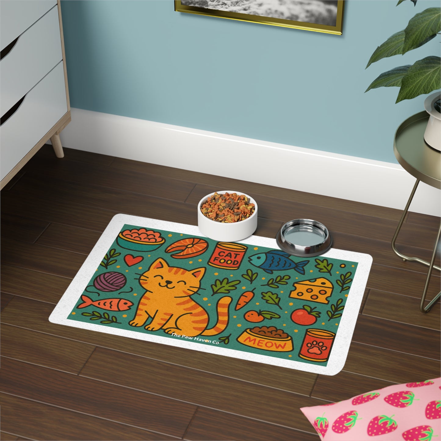 Cat Food Mat