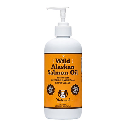 Natural Dog Company Dog & Cat Wild Alaskan Salmon Oil 16oz.