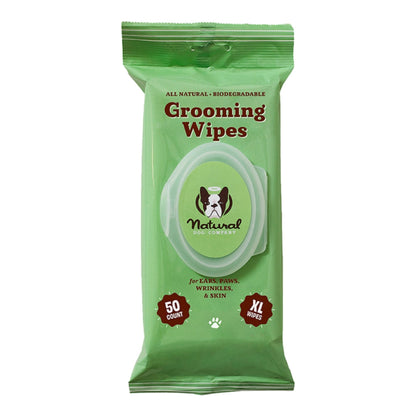 Natural Dog Company Dog Grooming Wipes - 50 Count