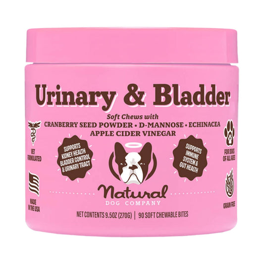 Natural Dog Company Dog Urinary & Bladder Chews - 90 Count