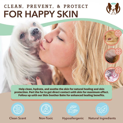 Natural Dog Company Dog Skin Soother Wipes - 100 Count