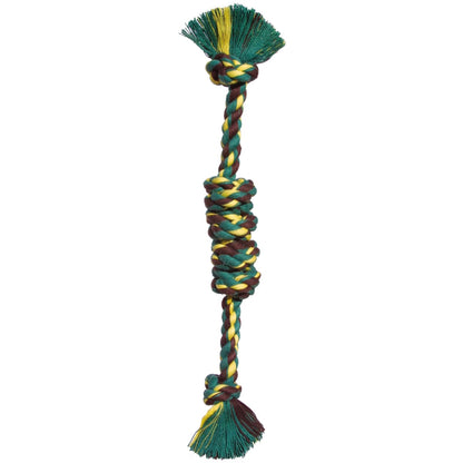 Mammoth Pet Products Monkey Fist Bar Dog Toy Multi-Color 1ea/15 in, SM