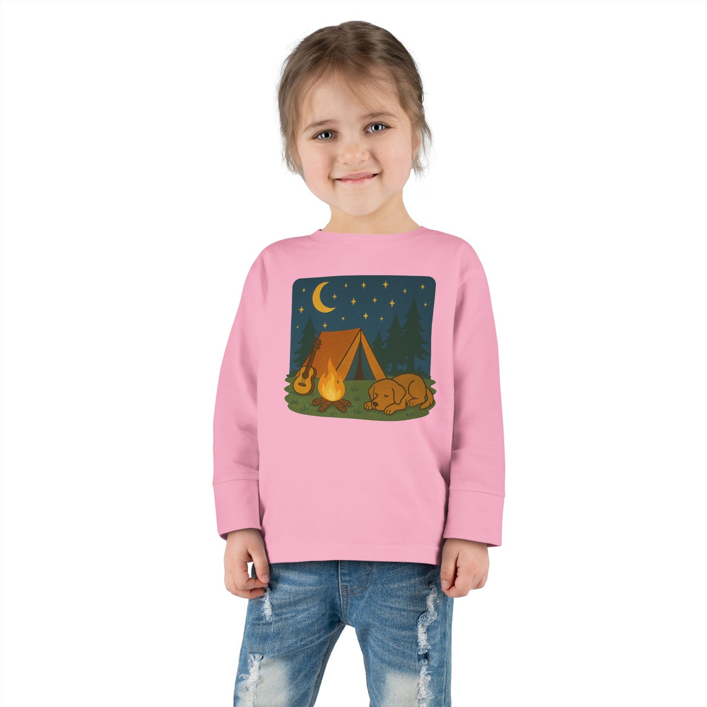 Toddler Camping Adventure Long Sleeve
