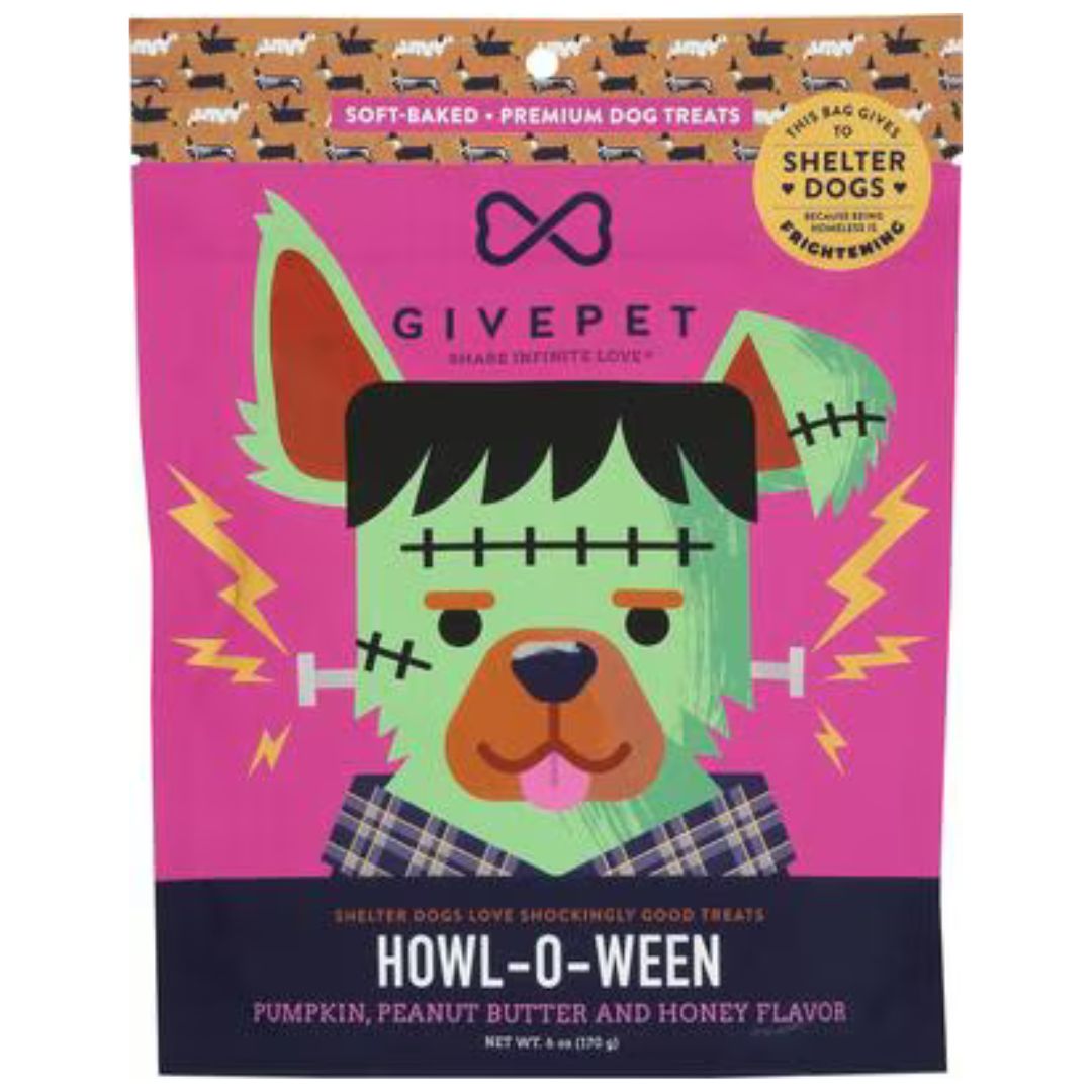 : Givepet Dog Soft Baked Howl O Ween 6Oz