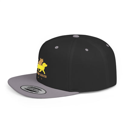The Paw Haven Flat Bill Snapback Hat