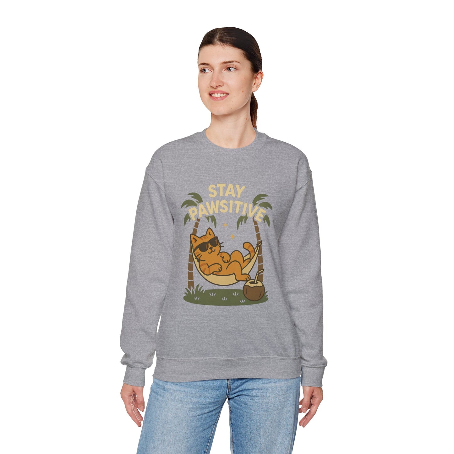Stay Pawsitive Sweatshirt