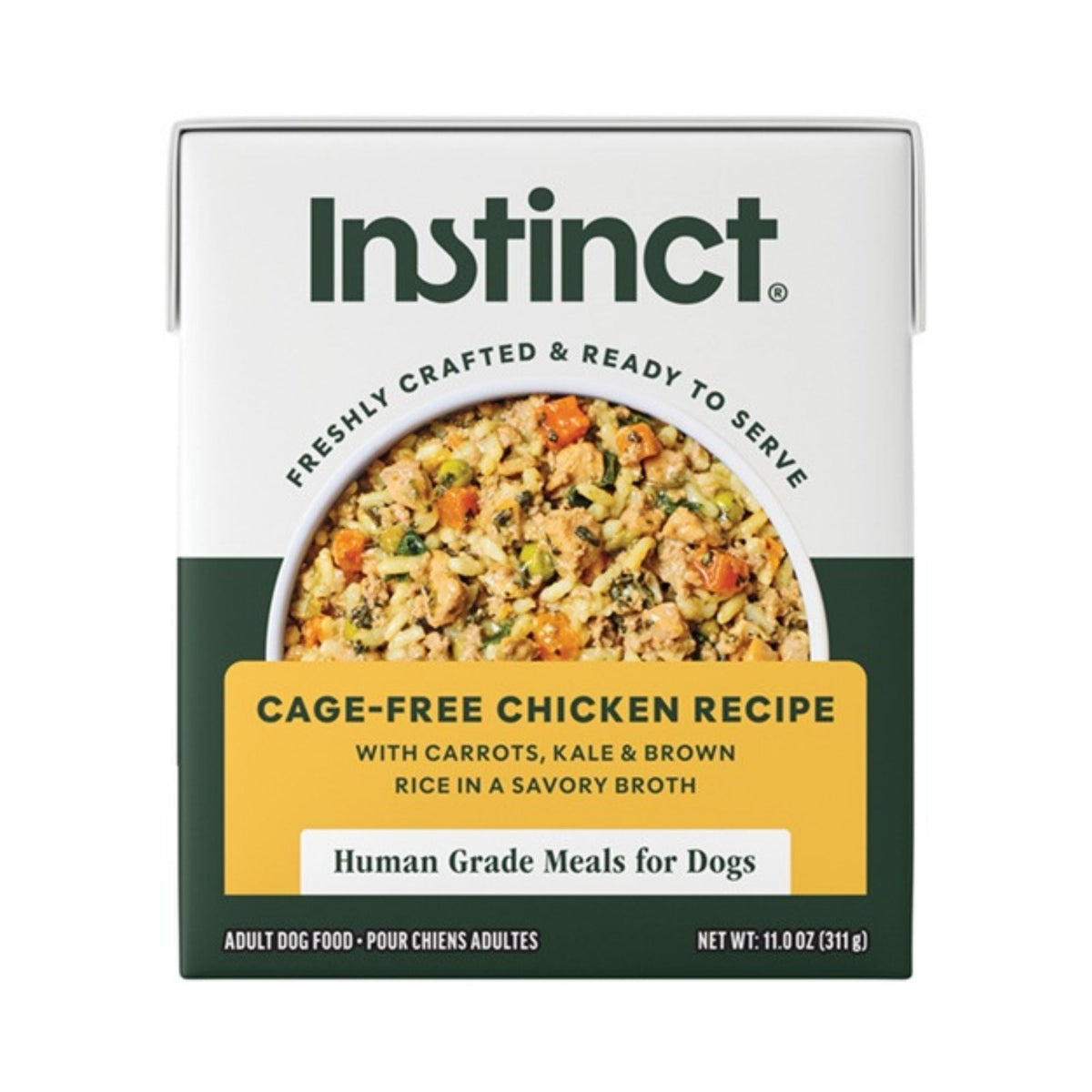 Instinct Freshly Crafted Meals Duck Chicken Adult 11oz. (Case of 12)