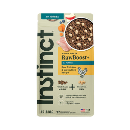 Natures Variety Instinct Raw Boost Whole-grain Puppy Chicken & Brown Rice 3.5Lb