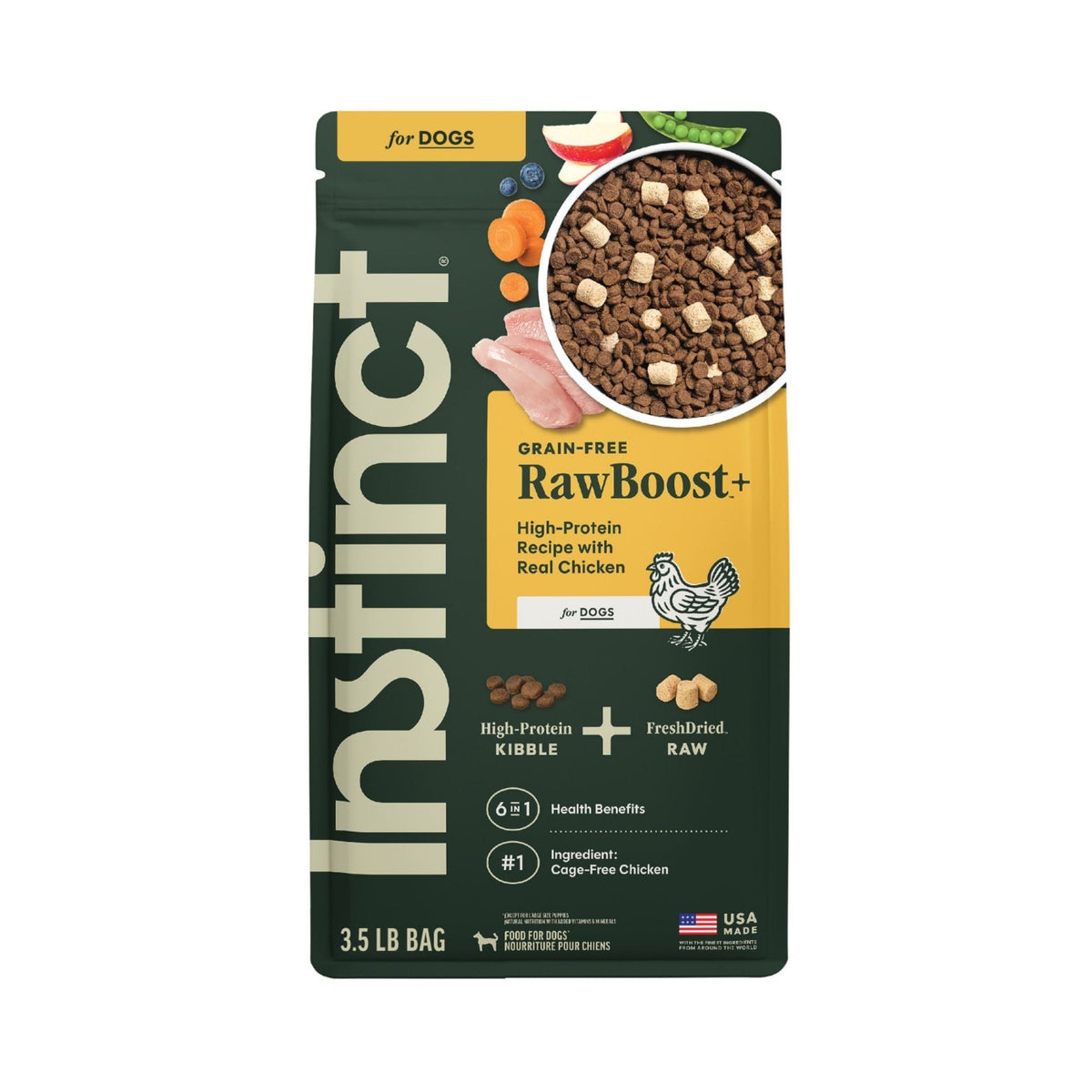 Natures Variety Instinct Raw Boost Chicken Grain-free 3.5Lb