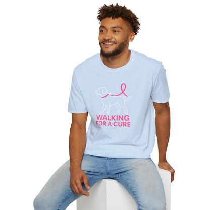 Breast Cancer Walk Dog T-Shirt