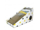 OurPets Alpine Scratcher and Climb Scratching Pad Brown; Yellow